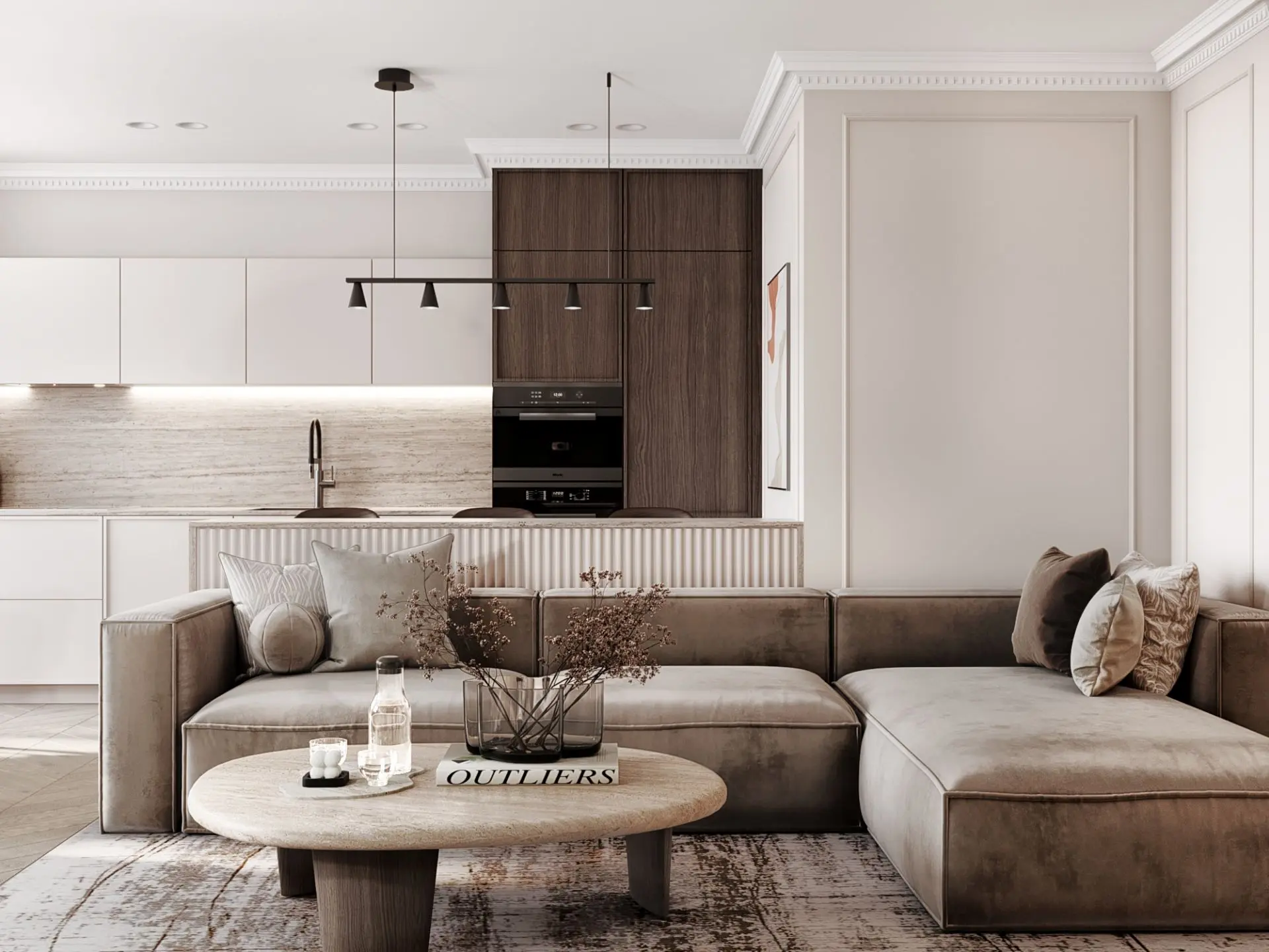 Кухня-гостиная 1